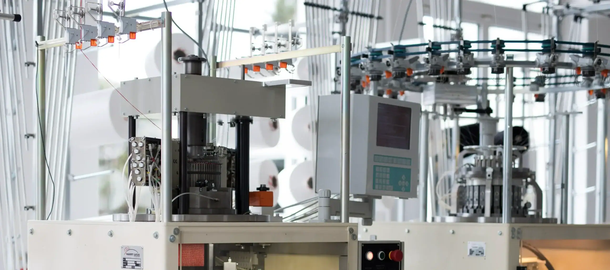 Eine modulare Strickmaschine